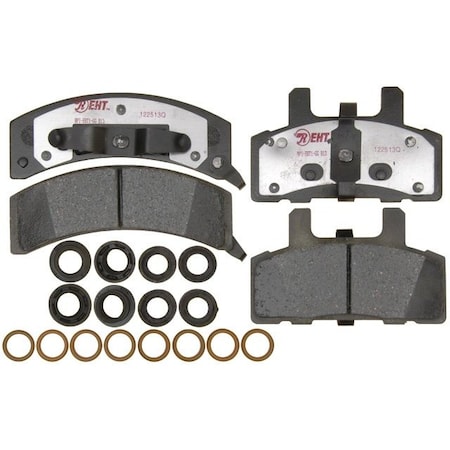 BRAKE PADS OEM OE Replacement Hybrid Technology Includes Mounting Hardware